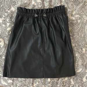 Vero Moda Faux Leather Skirt